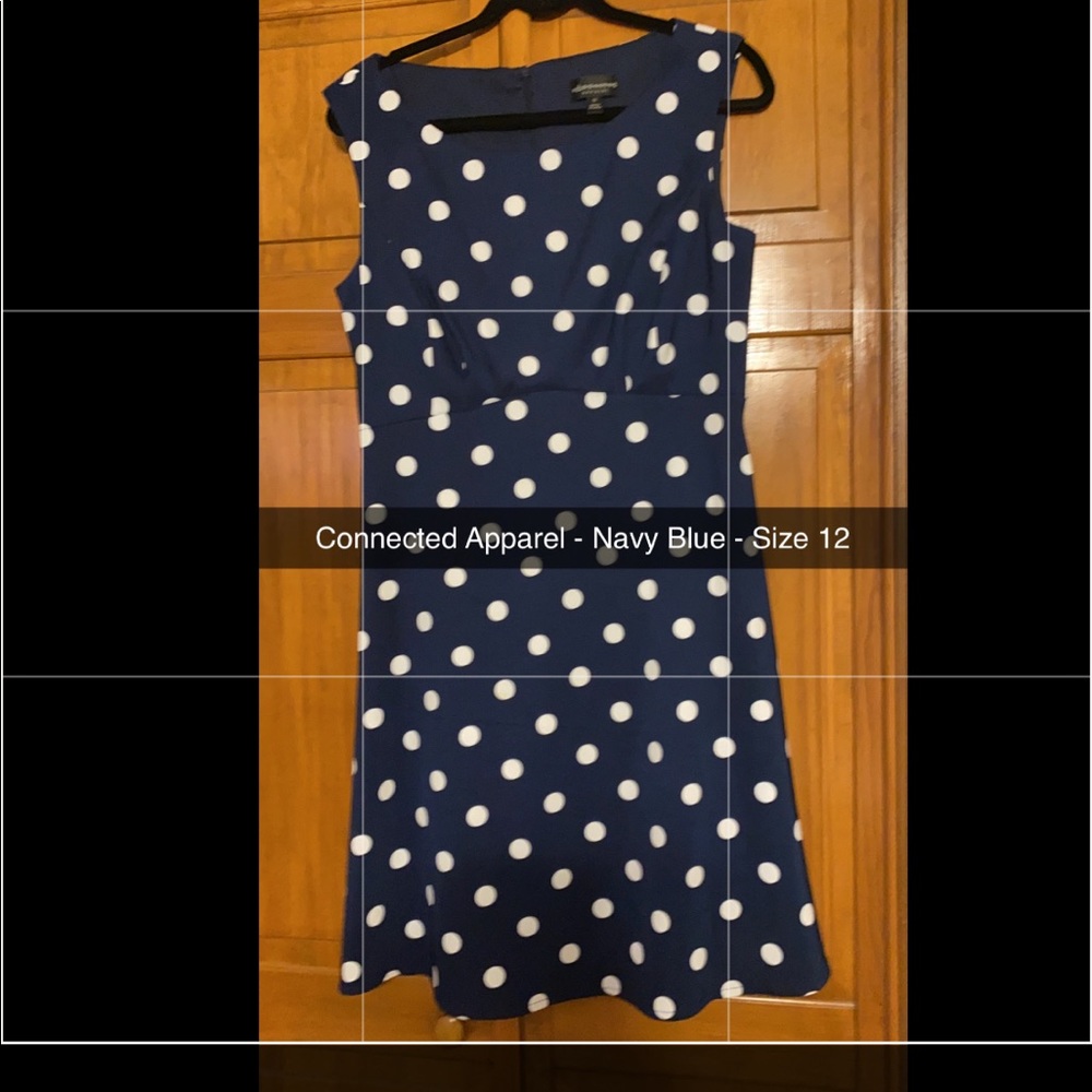 Connected Apparel sleeveless dress - size 12